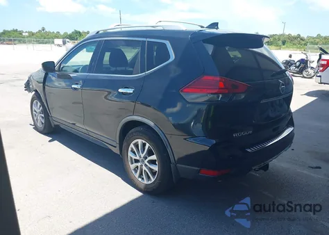 2017 Nissan Rogue Sv z USA, uszkodzony, nr VIN KNMAT2MT6HP618292